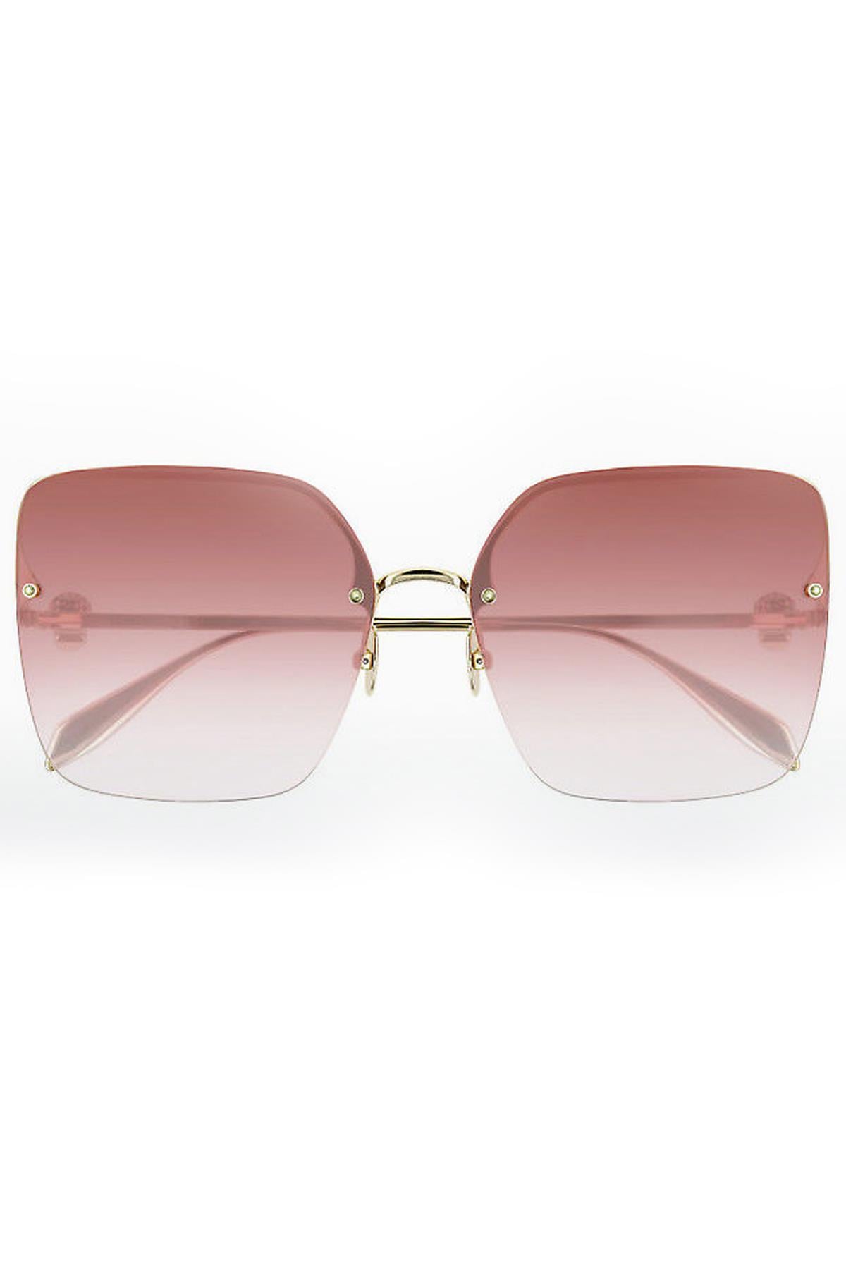 ALEXANDER MCQUEEN AM0271S 004 KADIN GÜNEŞ GÖZLÜĞÜ