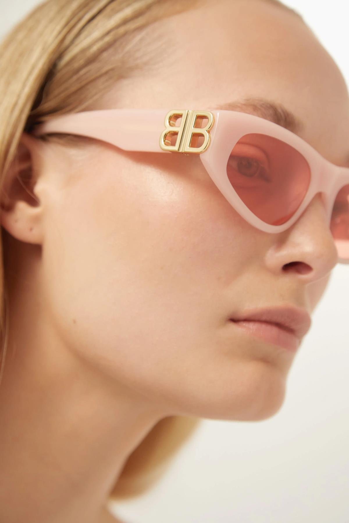 Balenciaga Pink Dynasty D Slim Bb0095s 003 Kadın Güneş Gözlüğü