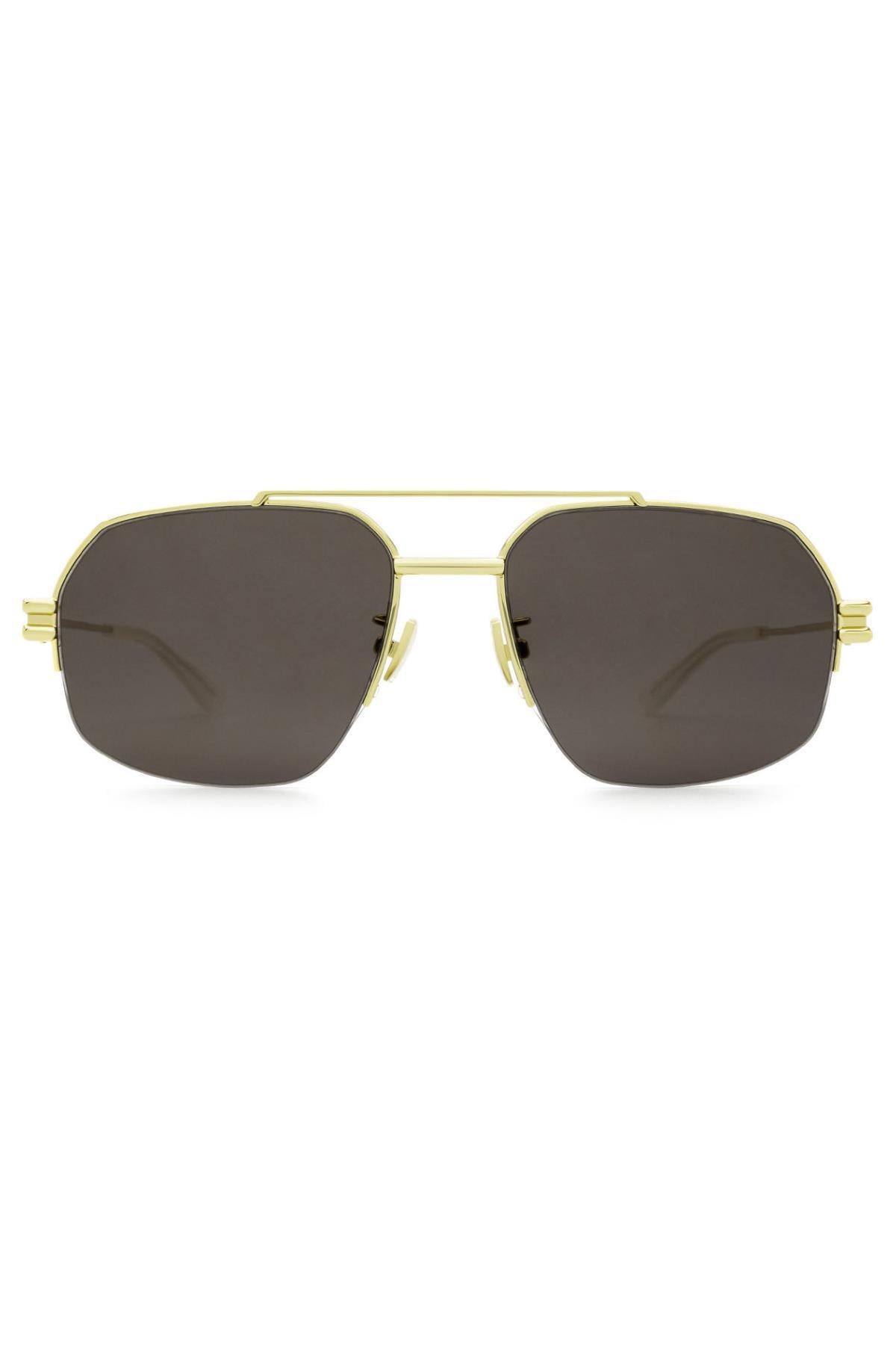 BOTTEGA VENETA BV1127S 002 GOLD UNISEX GÜNEŞ GÖZLÜĞÜ