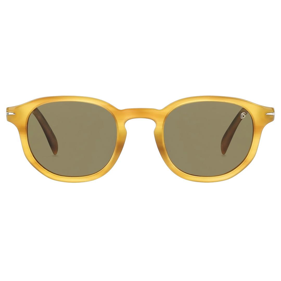 DAVID BECKHAM DB 1007/S B4L YLW HRN HORN