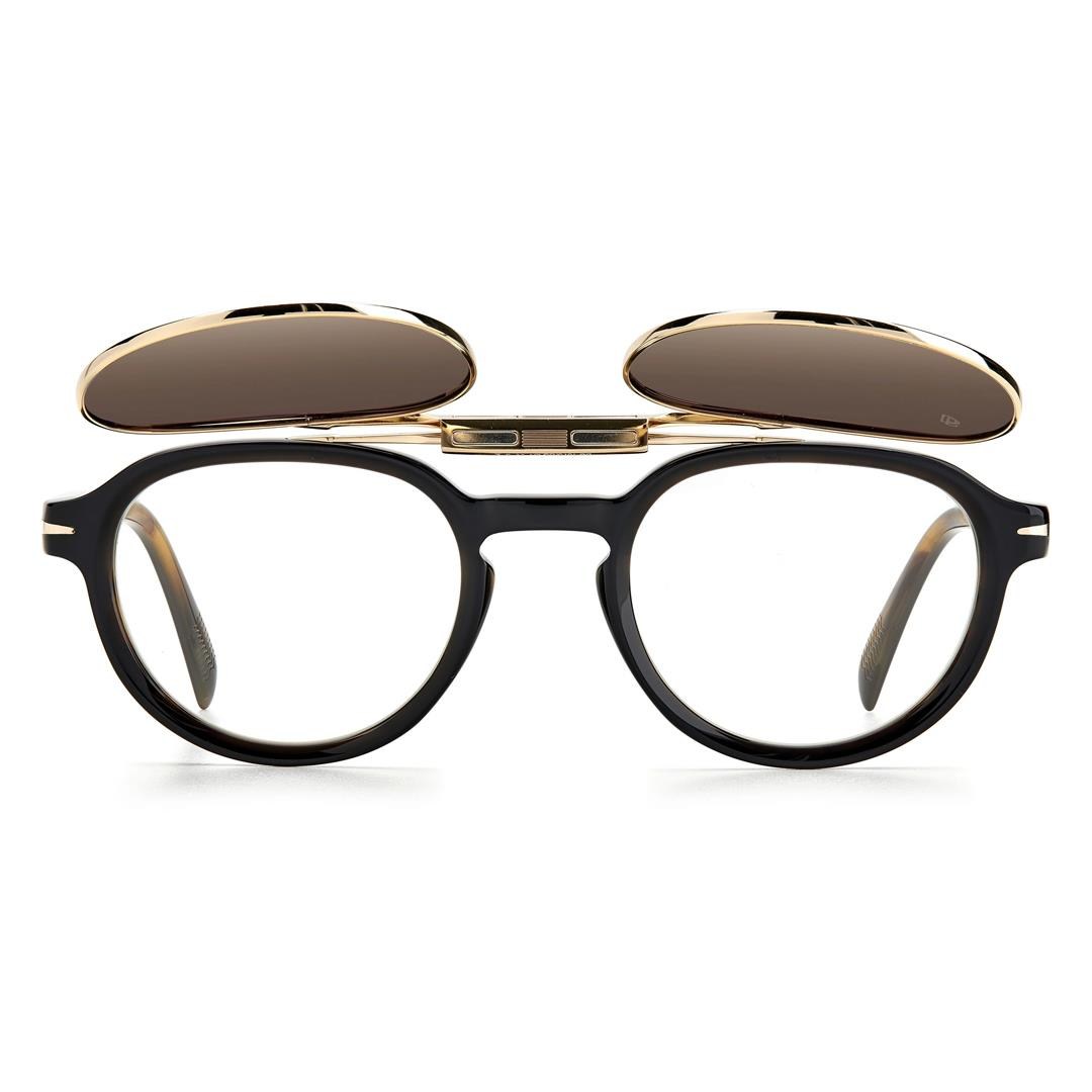 DAVID BECKHAM DB 1075/CS 05K BLK STR BW BROWN