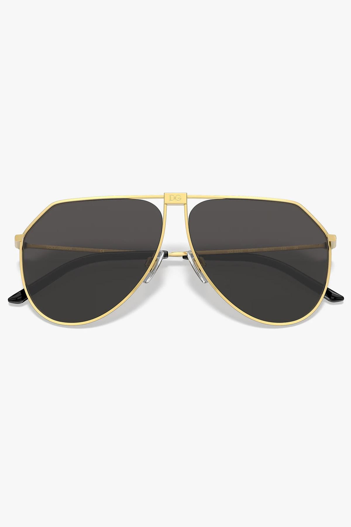 DOLCE&GABBANA DG 2248 02/87 UNISEX GÜNEŞ GÖZLÜĞÜ
