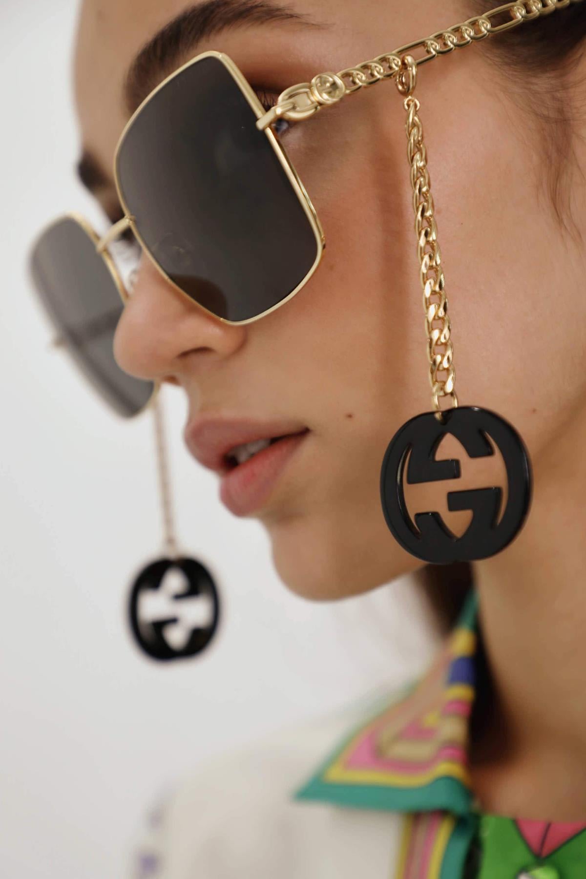 GUCCI GG 0724S 001 GÜNEŞ GÖZLÜĞÜ