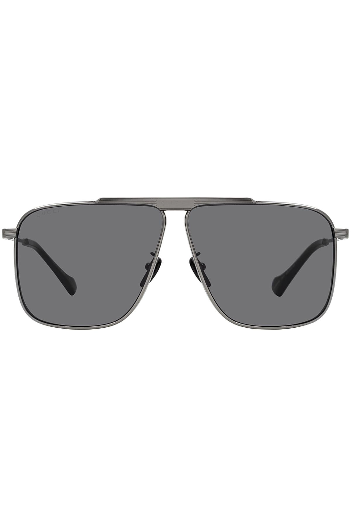 Gucci GG 0840S 001 Ruthenium Güneş Gözlüğü