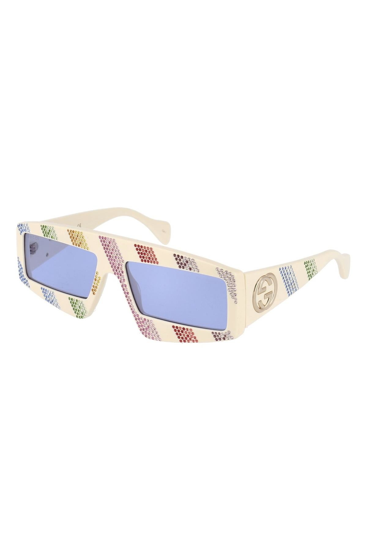 GUCCI GG0358S /005 Kristal Geometrik Kadın Güneş Gözlüğü