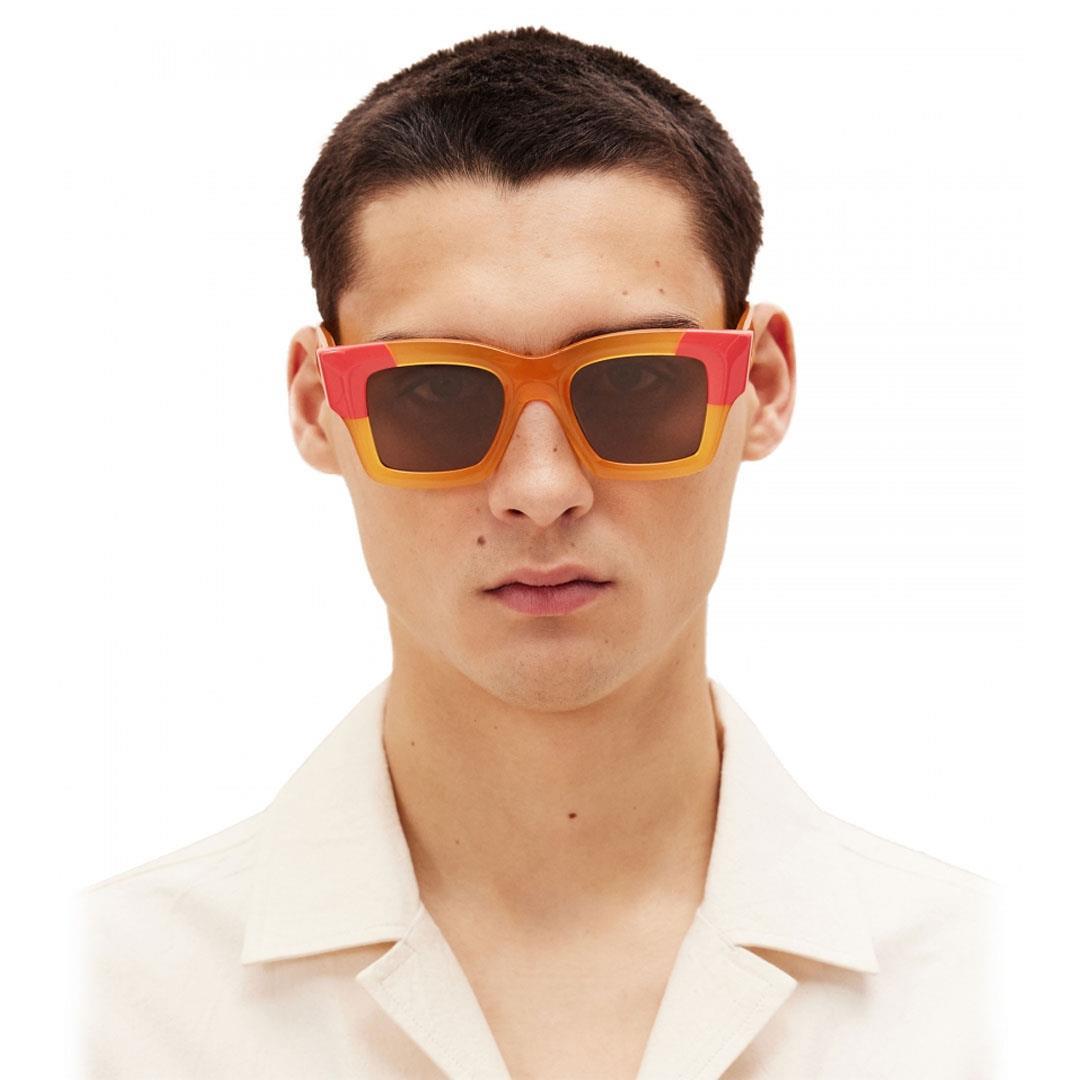 JACQUEMUS LES LUNETTES BACI SUN MULTI ORANGE