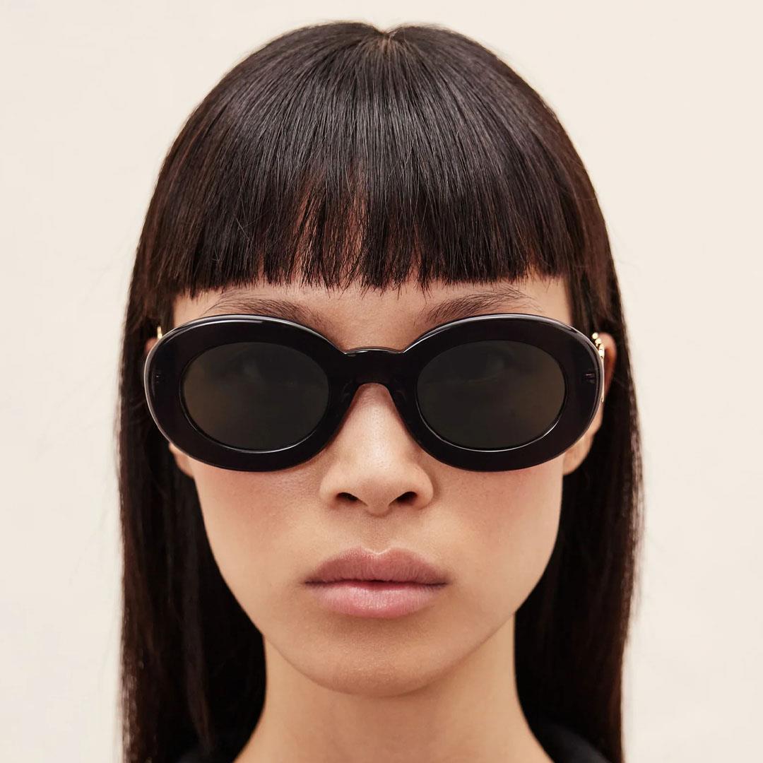 JACQUEMUS LES LUNETTES PRALU SUN MULTI BLACK