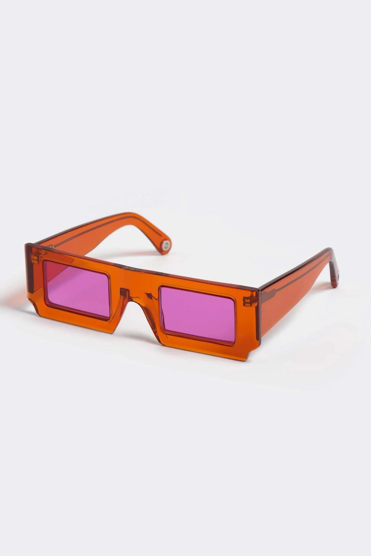 JACQUEMUS | LES LUNETTES SOLEIL / MULTI ORANGE UNISEX GÜNEŞ GÖZLÜĞÜ
