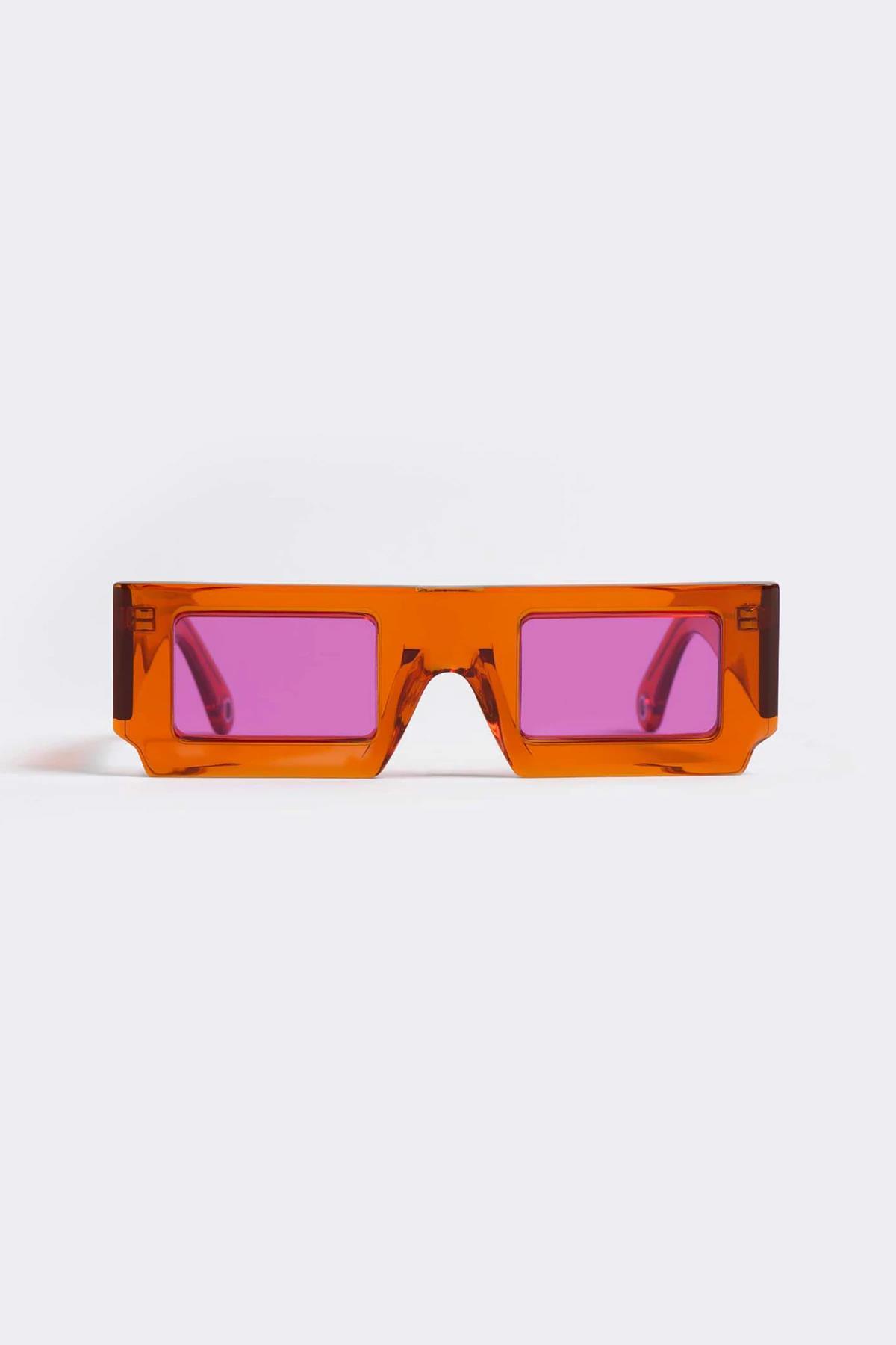 JACQUEMUS | LES LUNETTES SOLEIL / MULTI ORANGE UNISEX GÜNEŞ GÖZLÜĞÜ