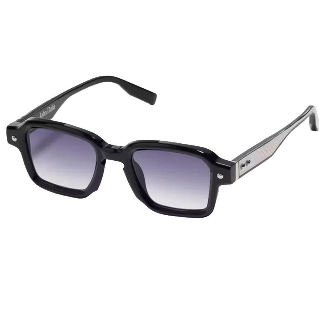 JOHN DALIA P07 SUN C605 - Shiny Black - Platine Plated