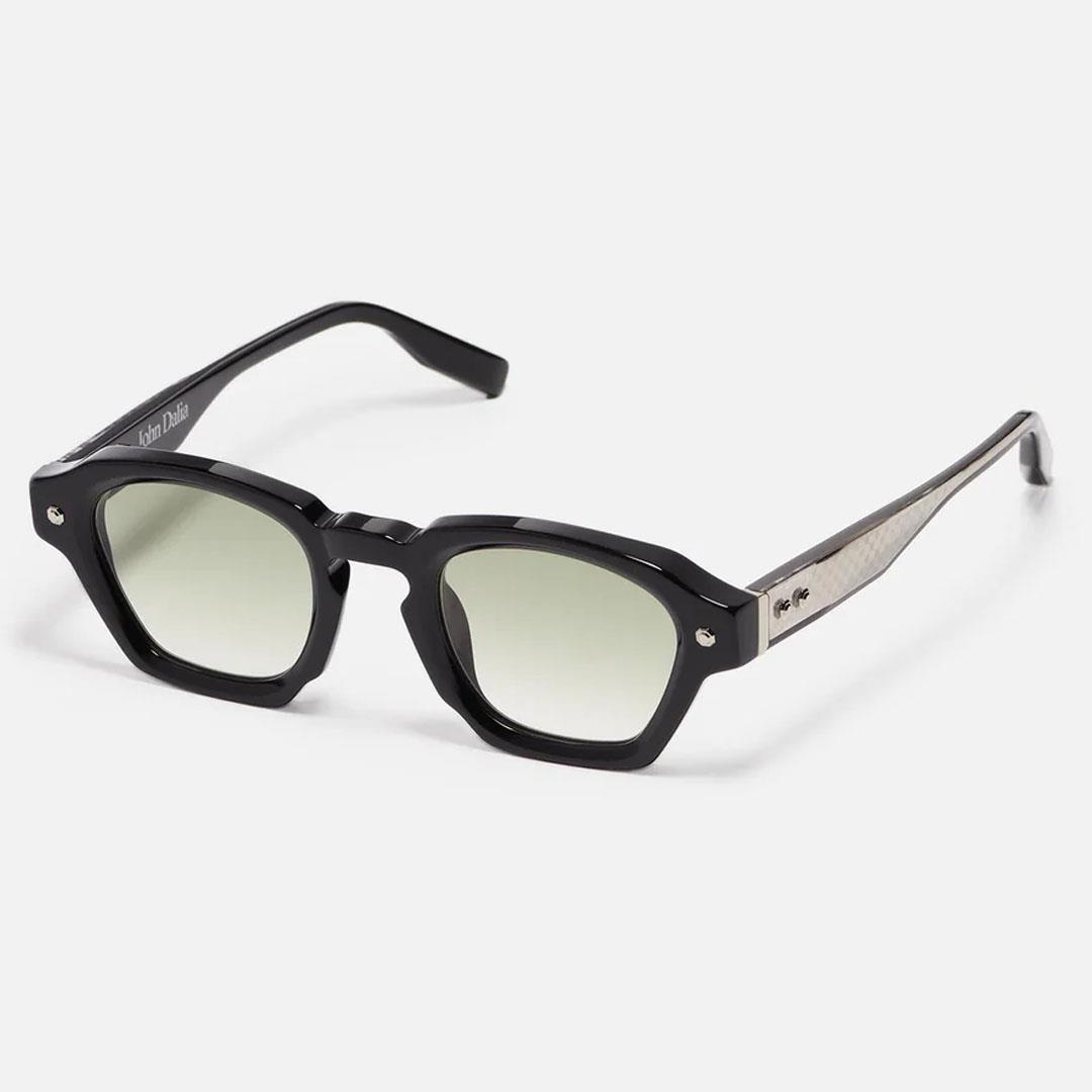 JOHN DALIA P11 SUN C606 - Shiny Black - Platine Plated