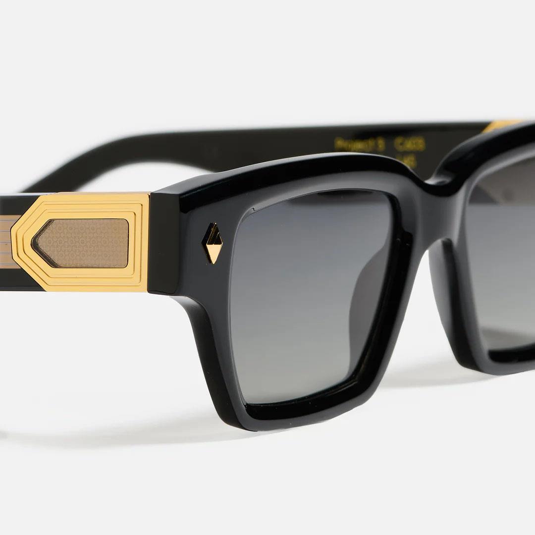 JOHN DALIA P3 SUN C603 - Shiny Black - Yellow Gold