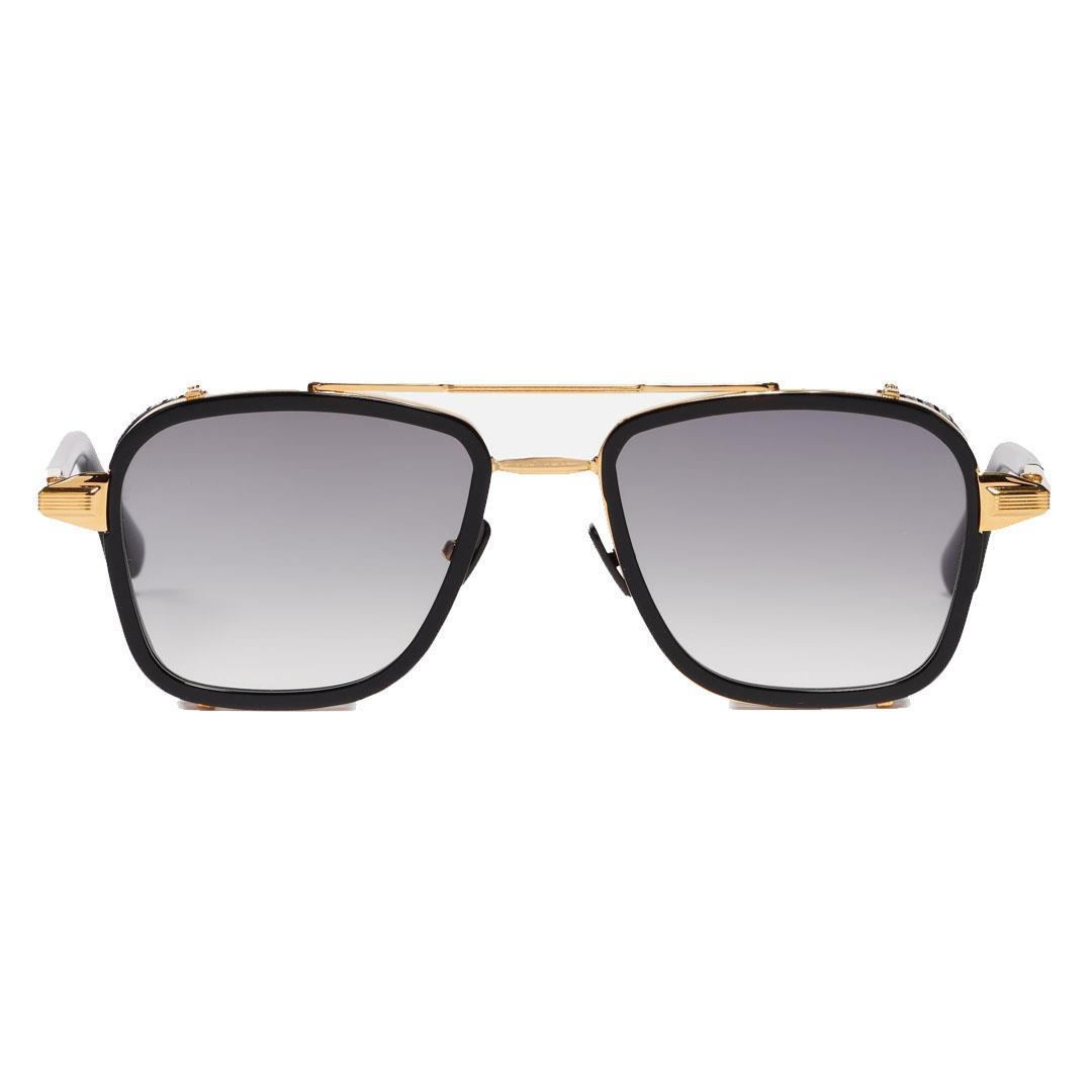 JOHN DALIA PHIL SUN C407 - Shiny Black - Yellow Gold