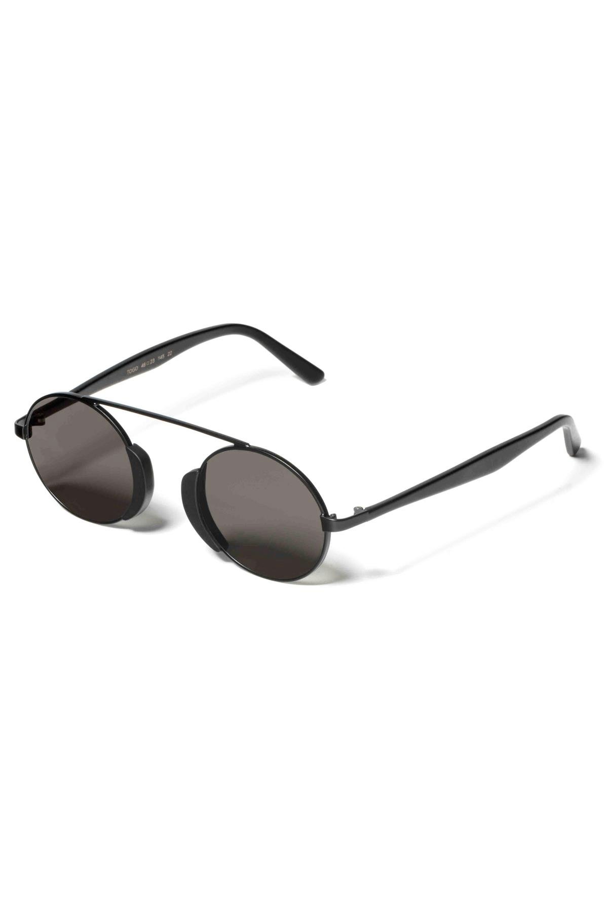 L.G.R Togo Havana Tartarugato 23 Flat Green Mirror Unisex Güneş Gözlüğü