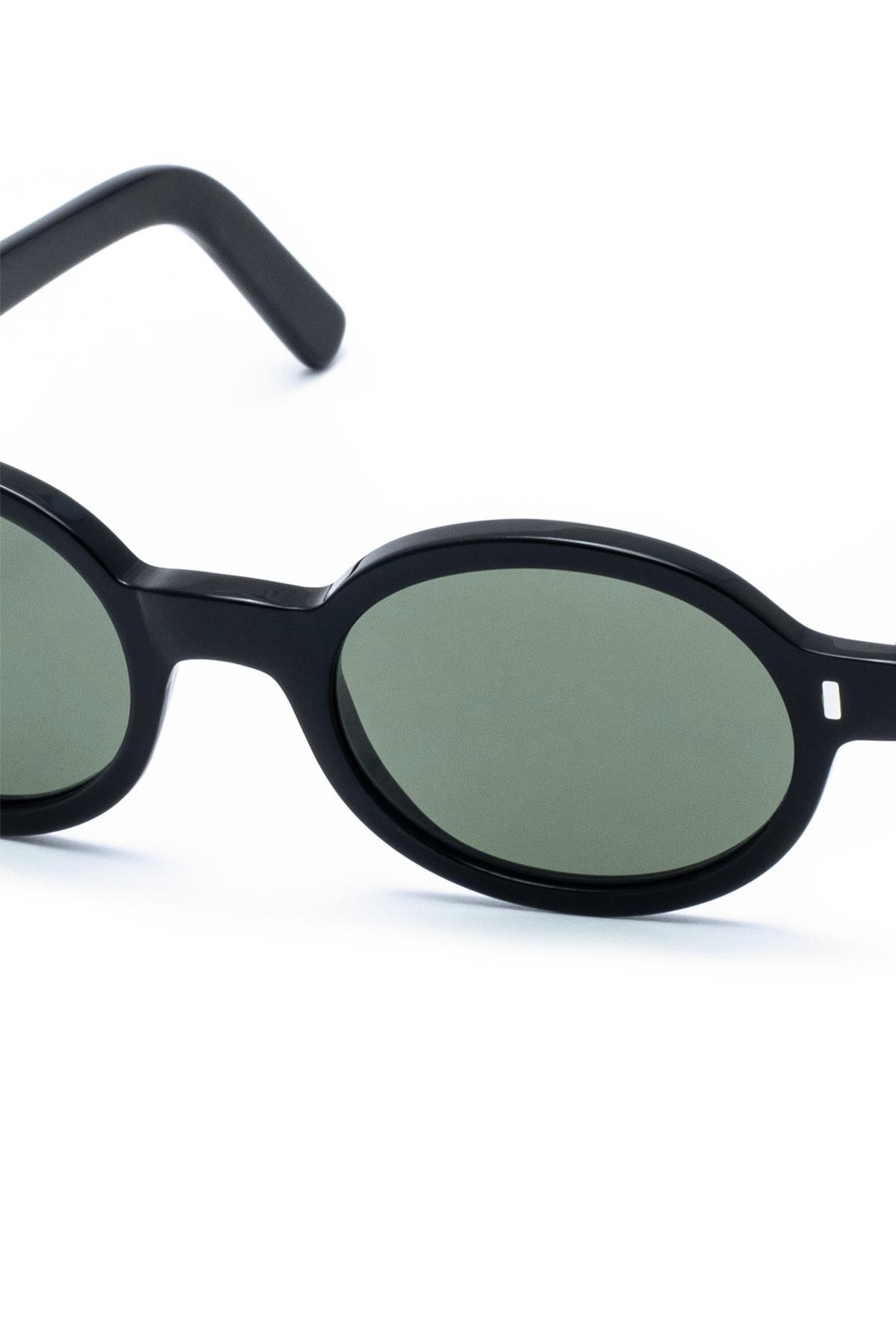 L.G.R TEOS BOLD Black 01 // Green G15 Lgr Unisex Güneş Gözlüğü