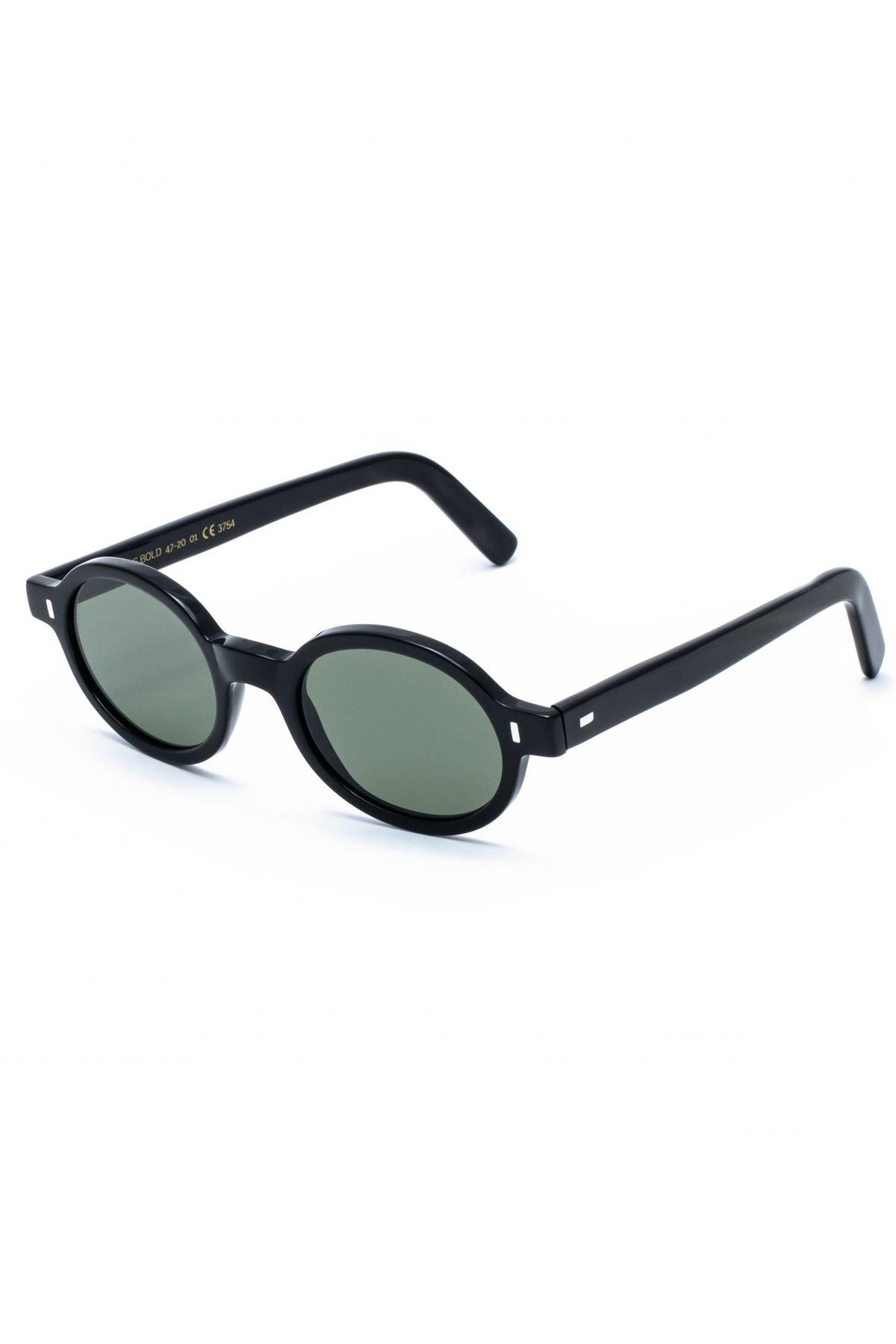 L.G.R TEOS BOLD Black 01 // Green G15 Lgr Unisex Güneş Gözlüğü