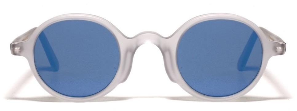 L.G.R George Crystal Grey Matt / Mavi Aynalı Unisex Güneş Gözlüğü