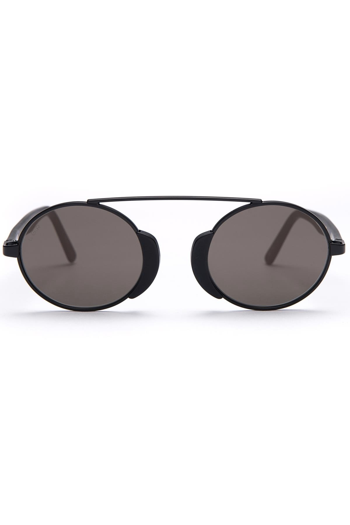 L.G.R Togo Havana Tartarugato 23 Flat Green Mirror Unisex Güneş Gözlüğü