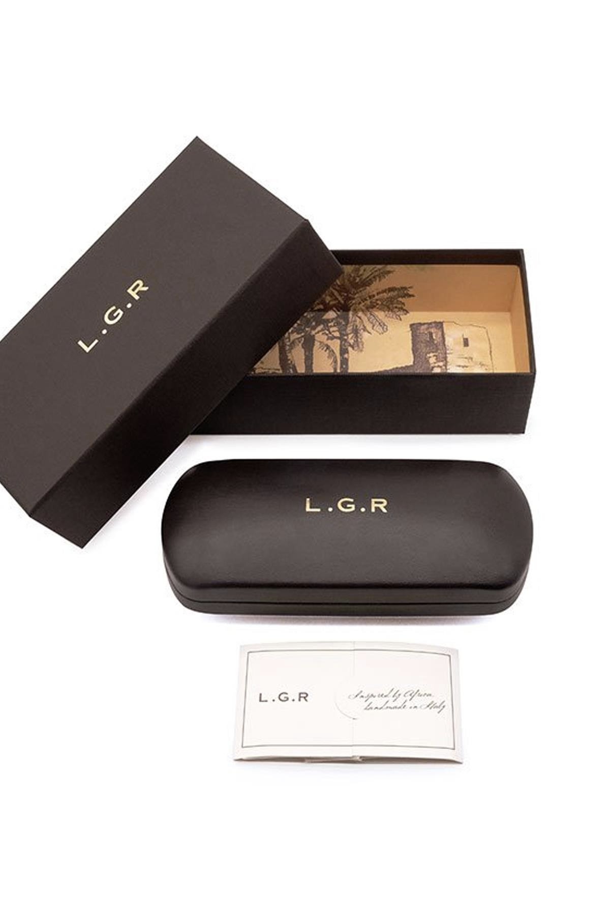 L.G.R TEOS BOLD Black 01 // Green G15 Lgr Unisex Güneş Gözlüğü