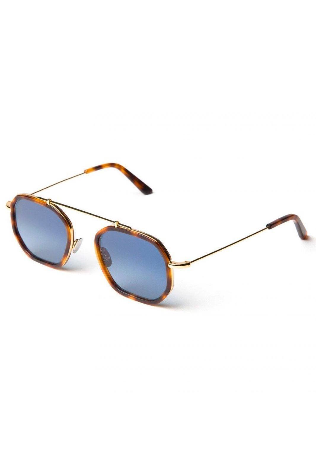 LGR Nomad II Havana Maculato Gradyan Mavi Unisex Güneş Gözlüğü