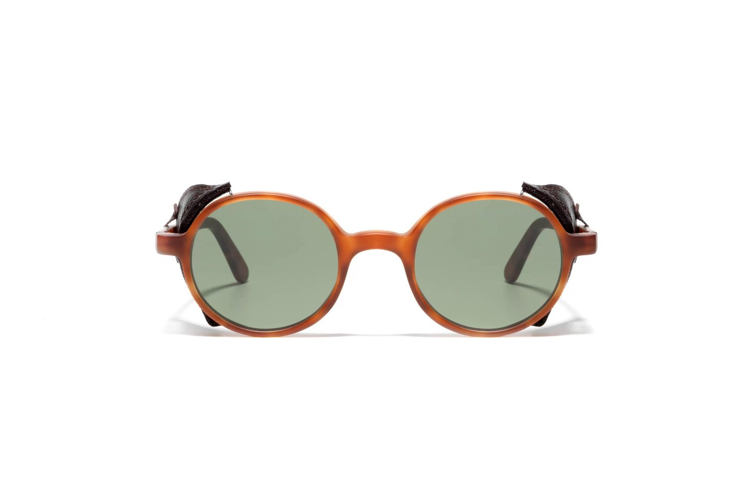 LGR Reunion Flap Havana Chiaro Matt 02 / Black // Flat Green G15 Unisex Güneş Gözlüğü