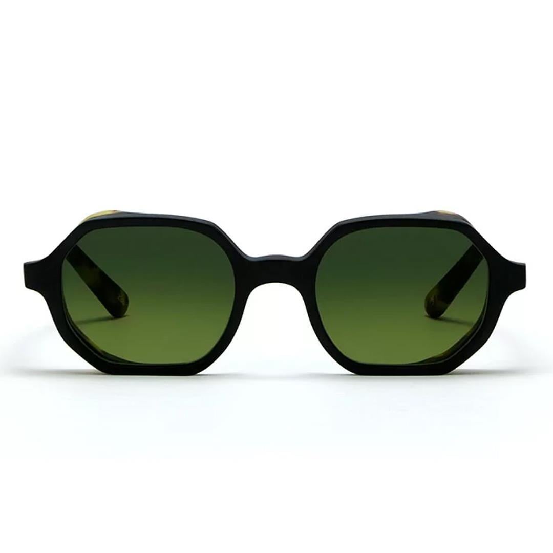 LGR ZANZIBAR EXP. BLACK MATT HAVANA TARTARUGATO 23B GREEN G15 48