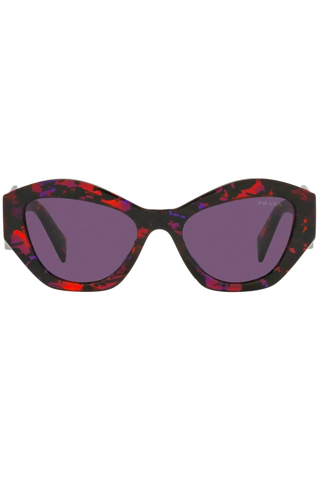 PRADA PR 07YS 06V6O2 ABSTRACT ORANGE GÜNEŞ GÖZLÜĞÜ