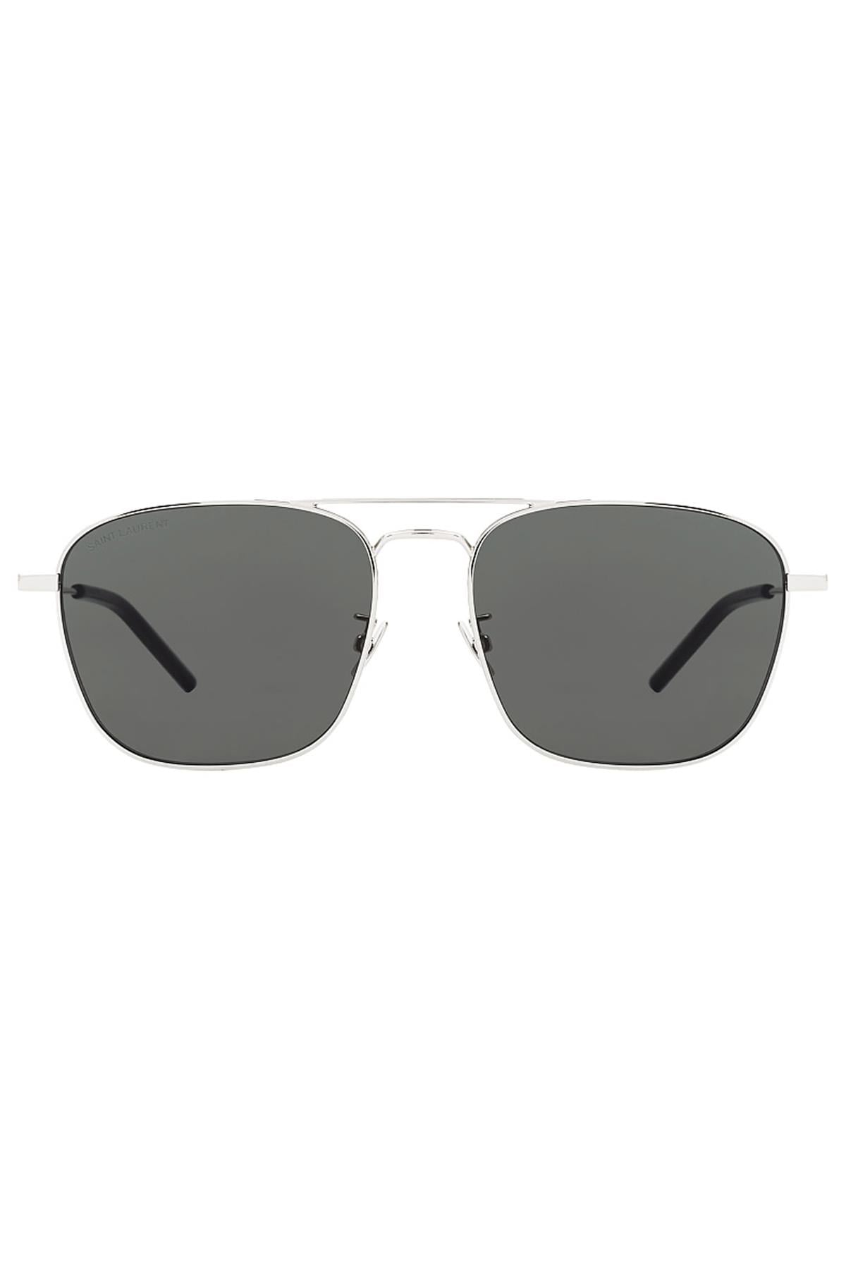 Saint Laurent SL 309 006 Silver-Grey Unisex Güneş Gözlüğü
