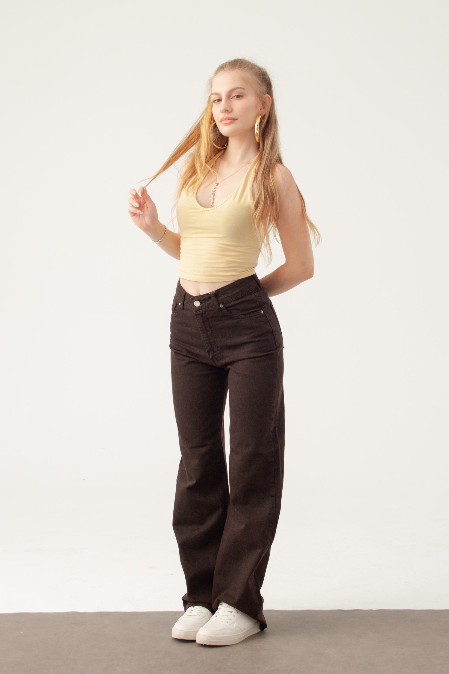Acı Kahve Straight Jean