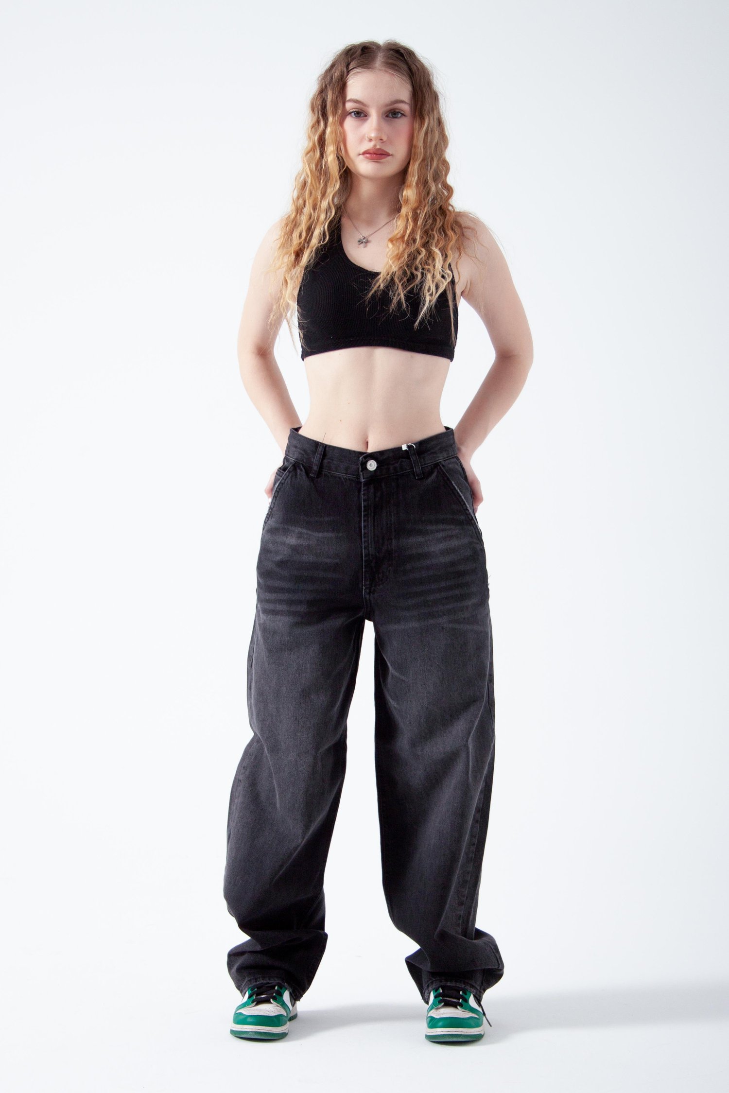 Antrasit Skater Jean