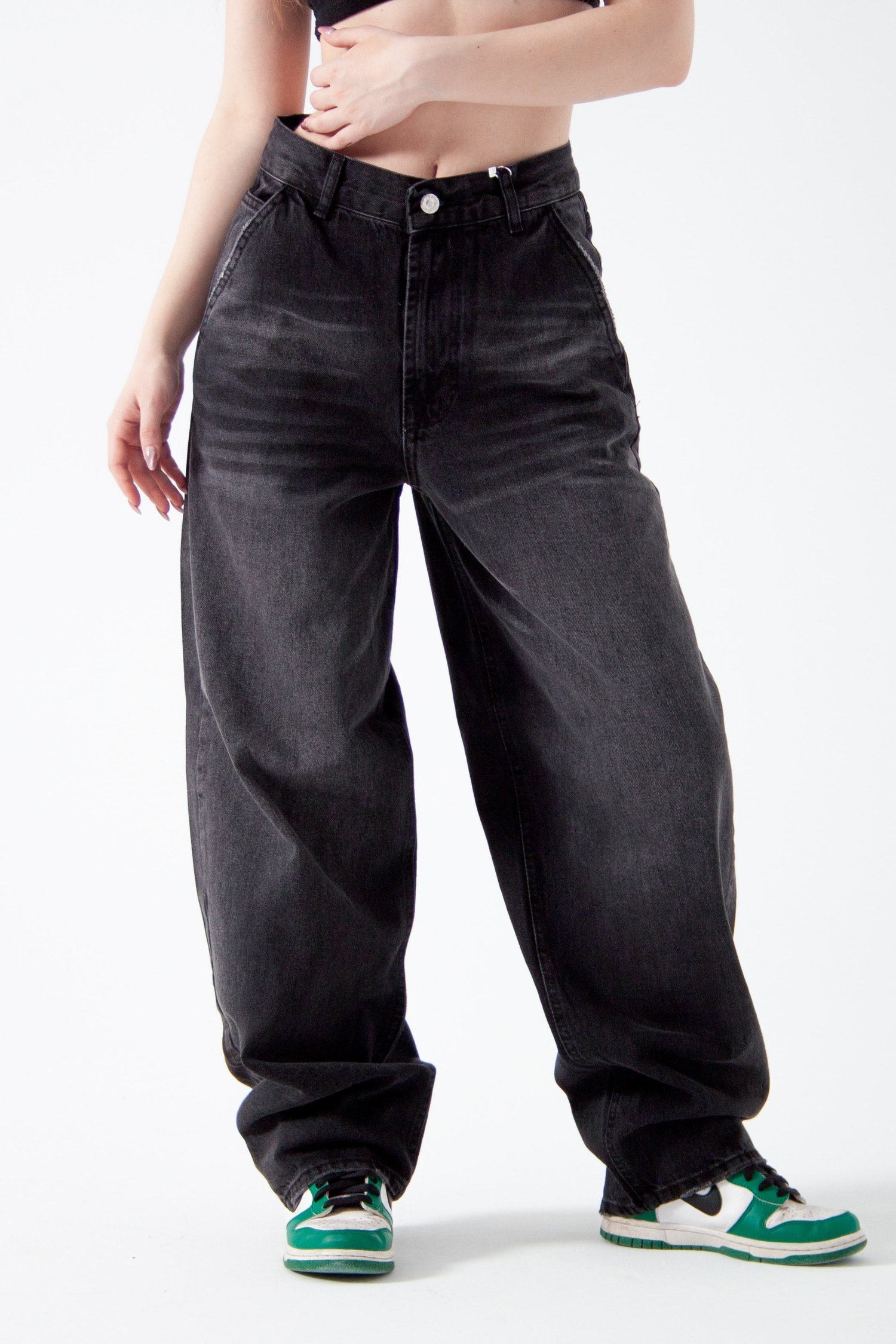 Antrasit Skater Jean