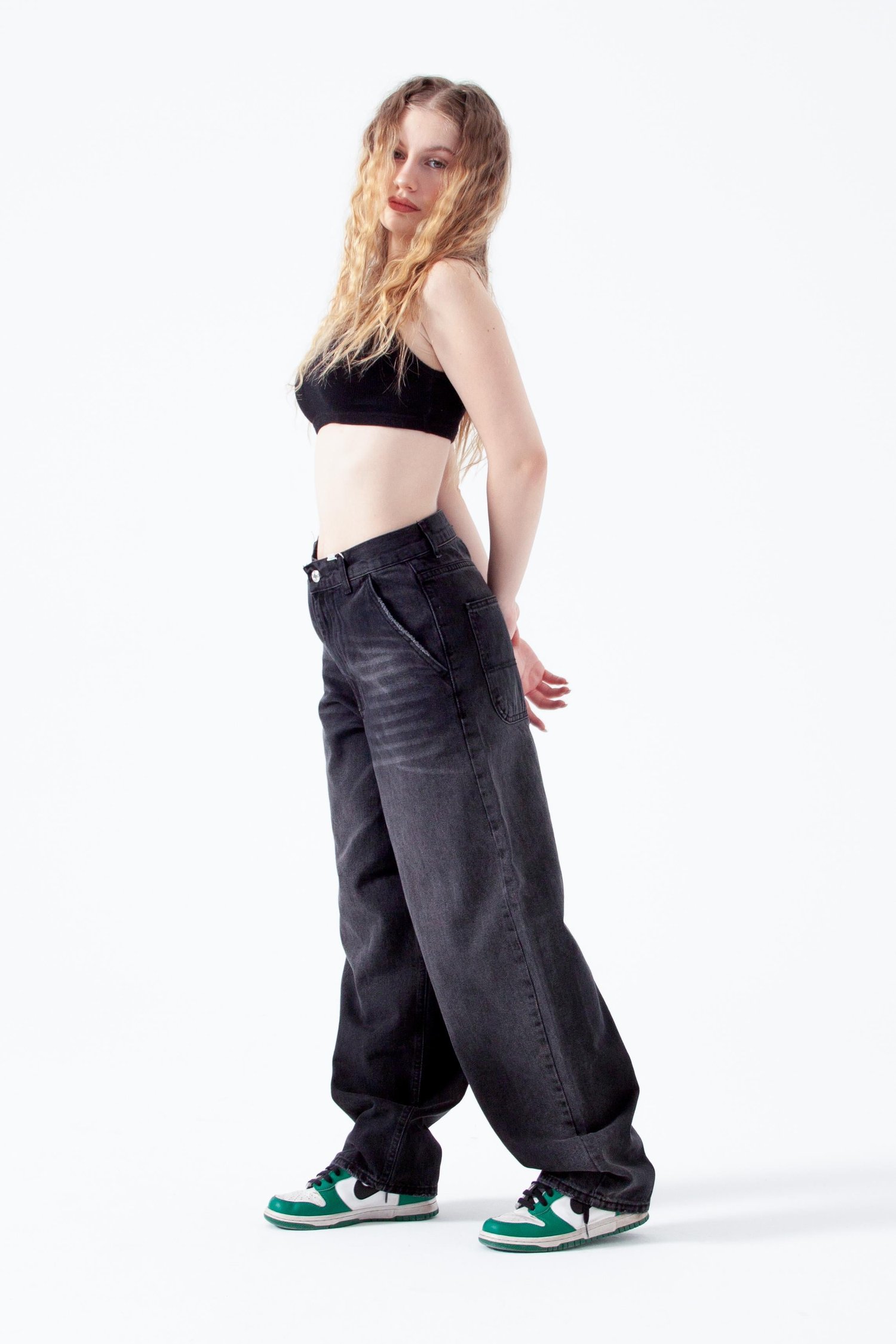 Antrasit Skater Jean