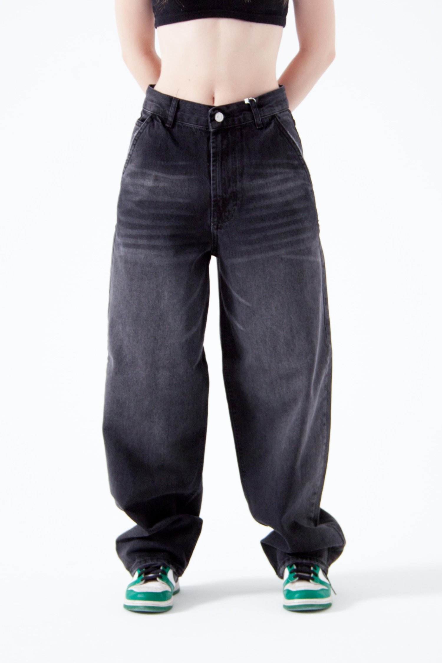 Antrasit Skater Jean