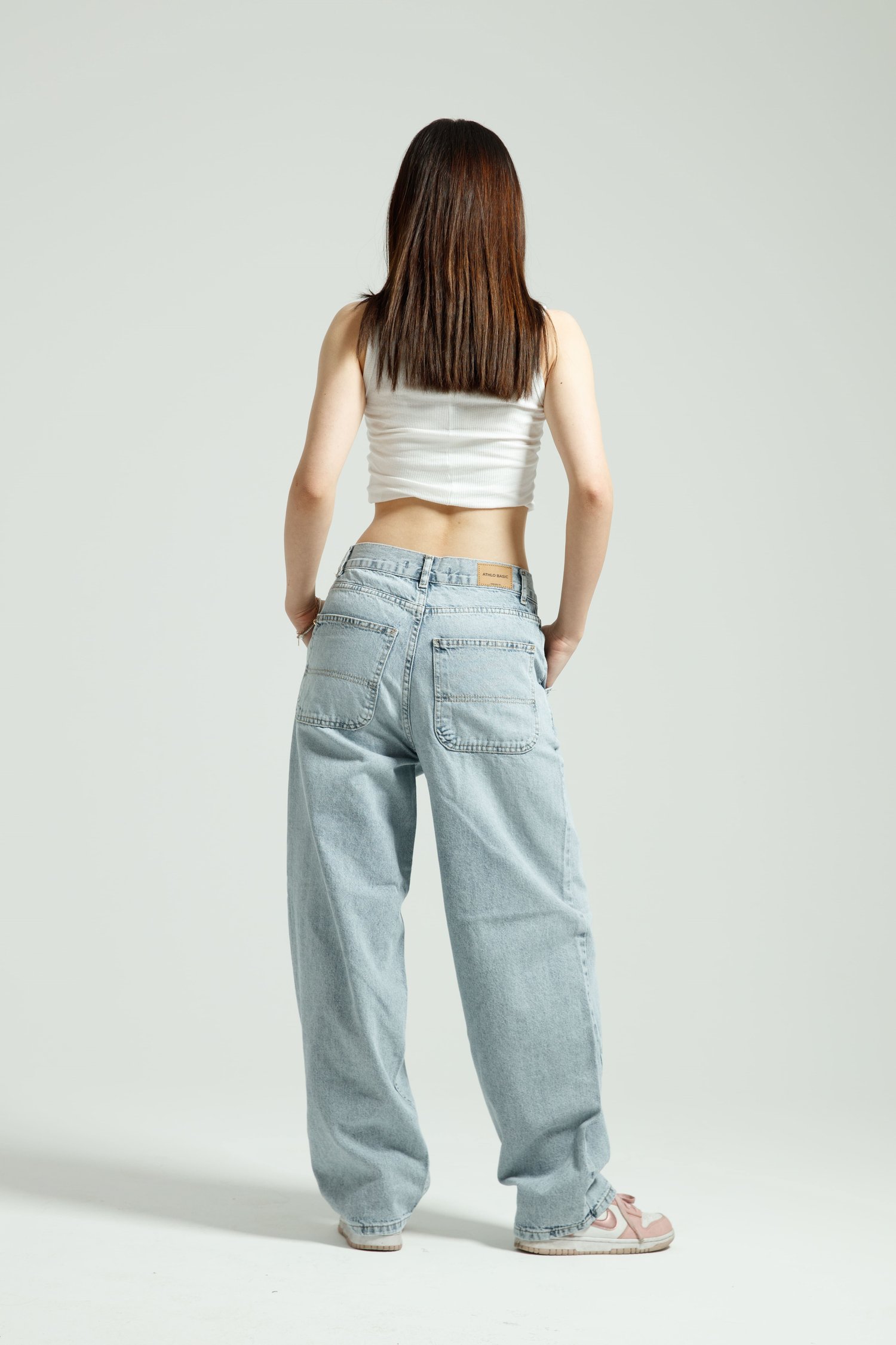 Buz Mavi Skater Jean