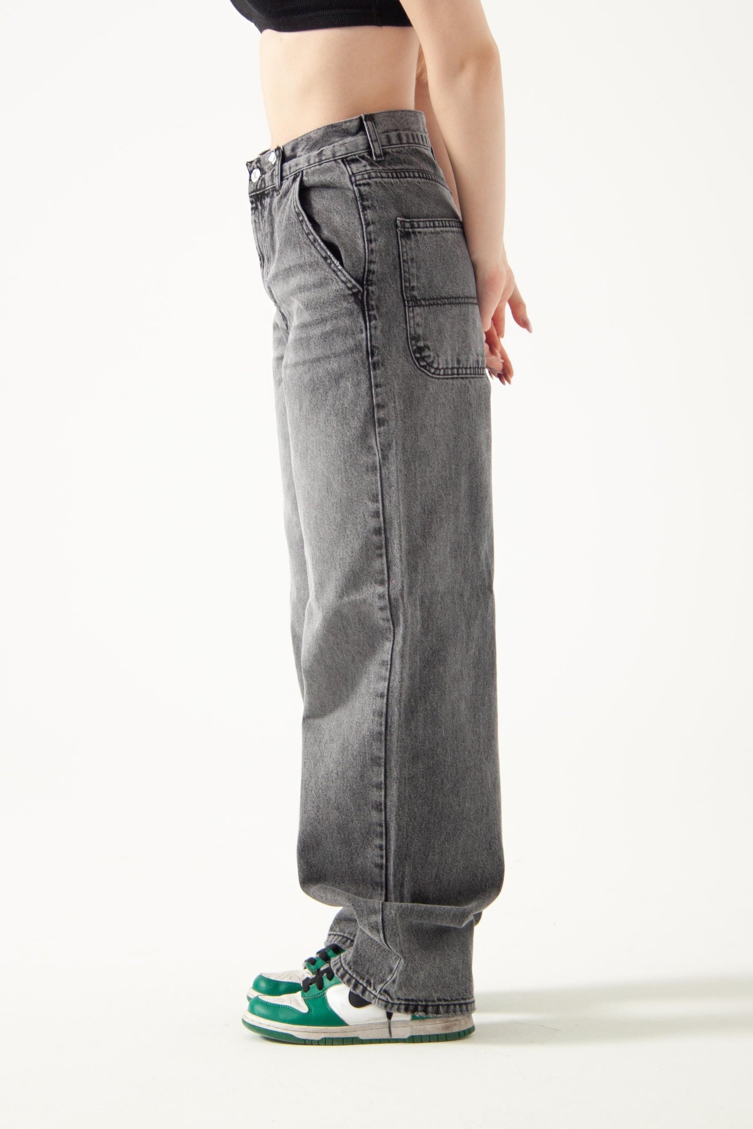 Gri Skater Jean
