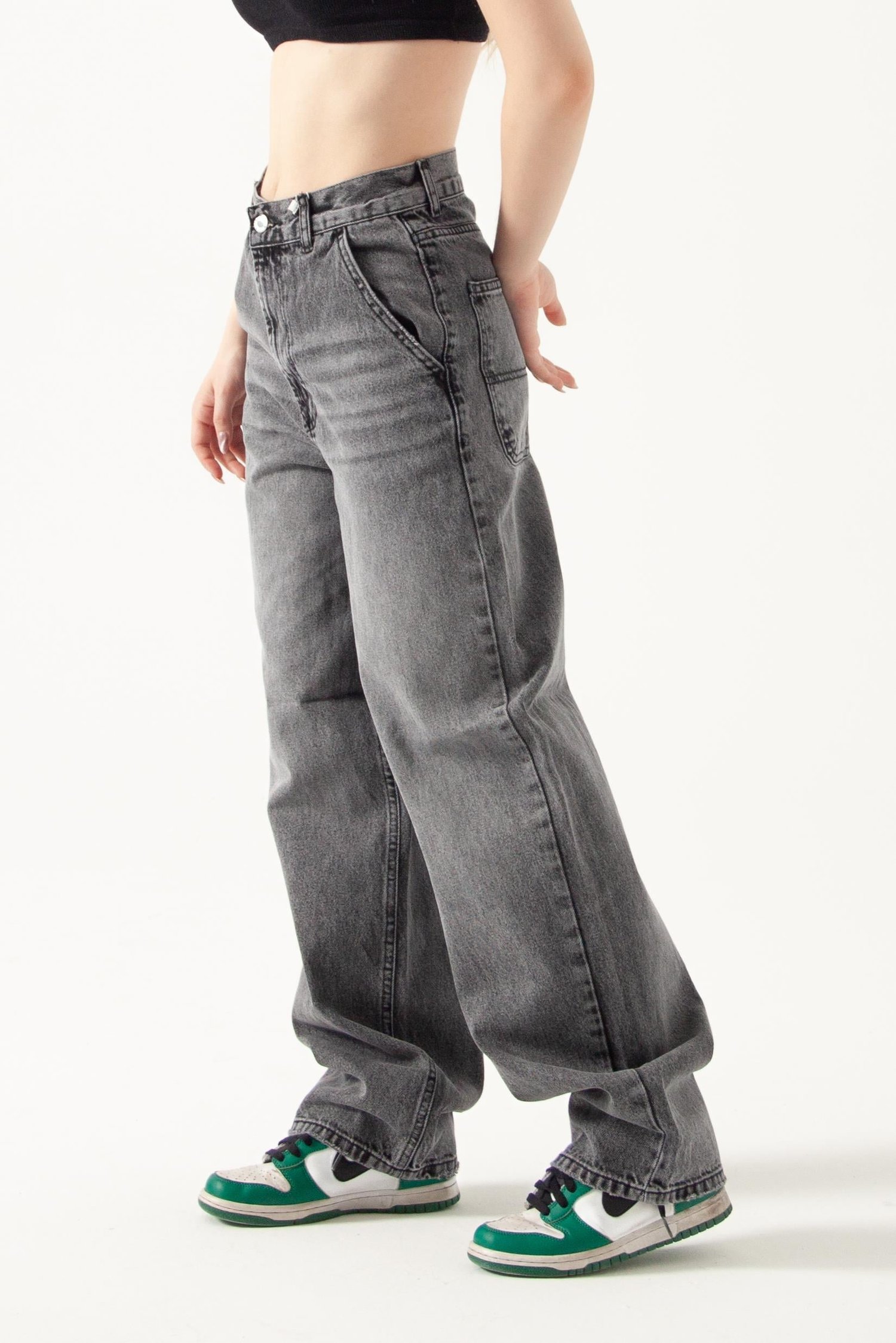 Gri Skater Jean