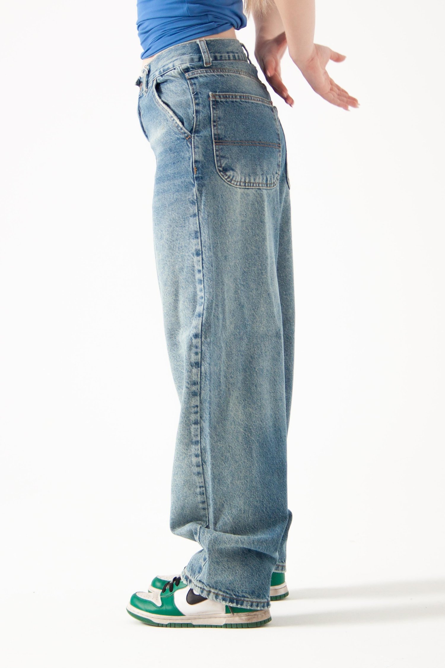Mavi Tint Skater Jean