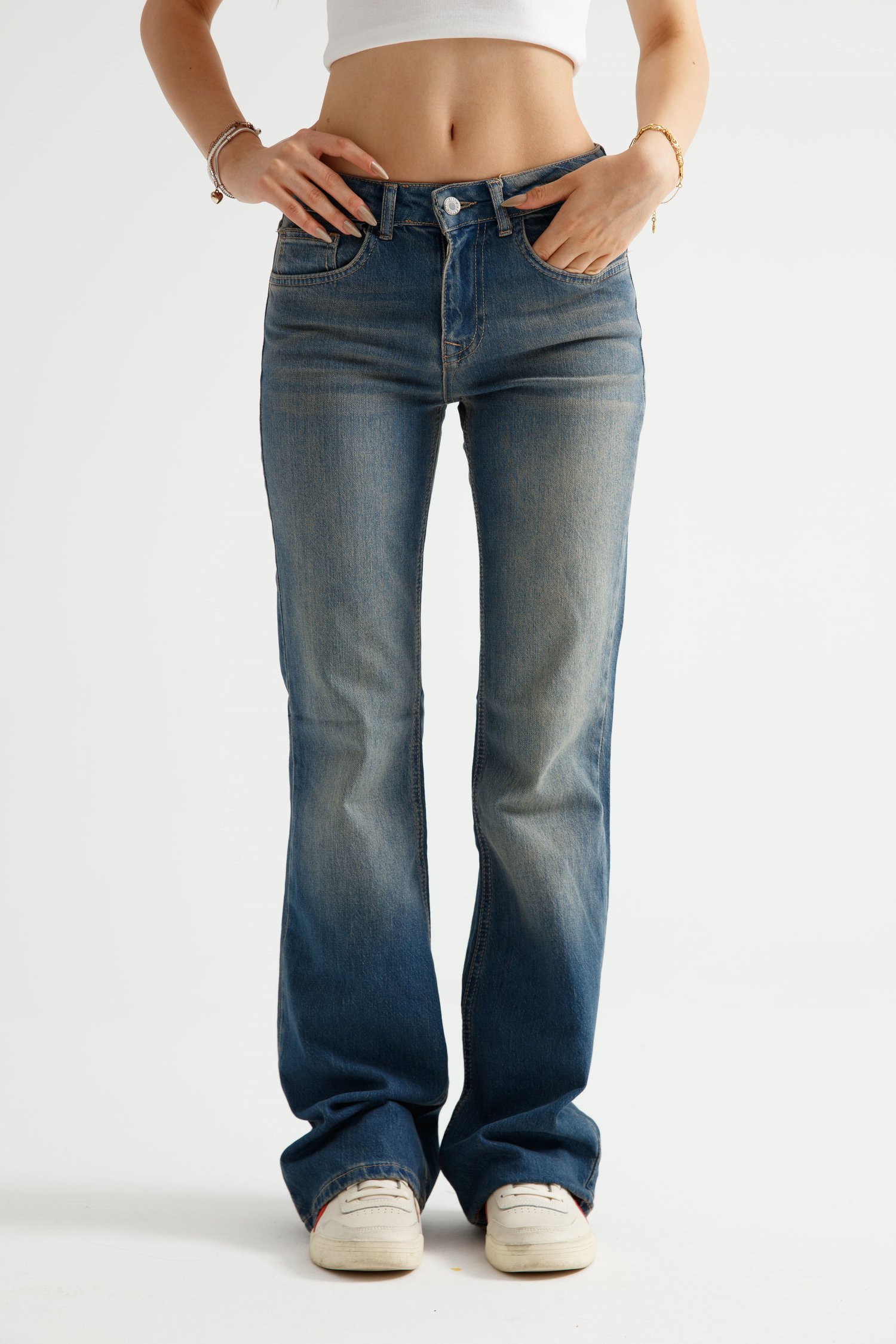 Mavi Viscon Kumaş Flare Jean