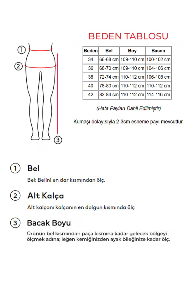 Viscon Kumaş Buz Mavi Tint Skater Jean