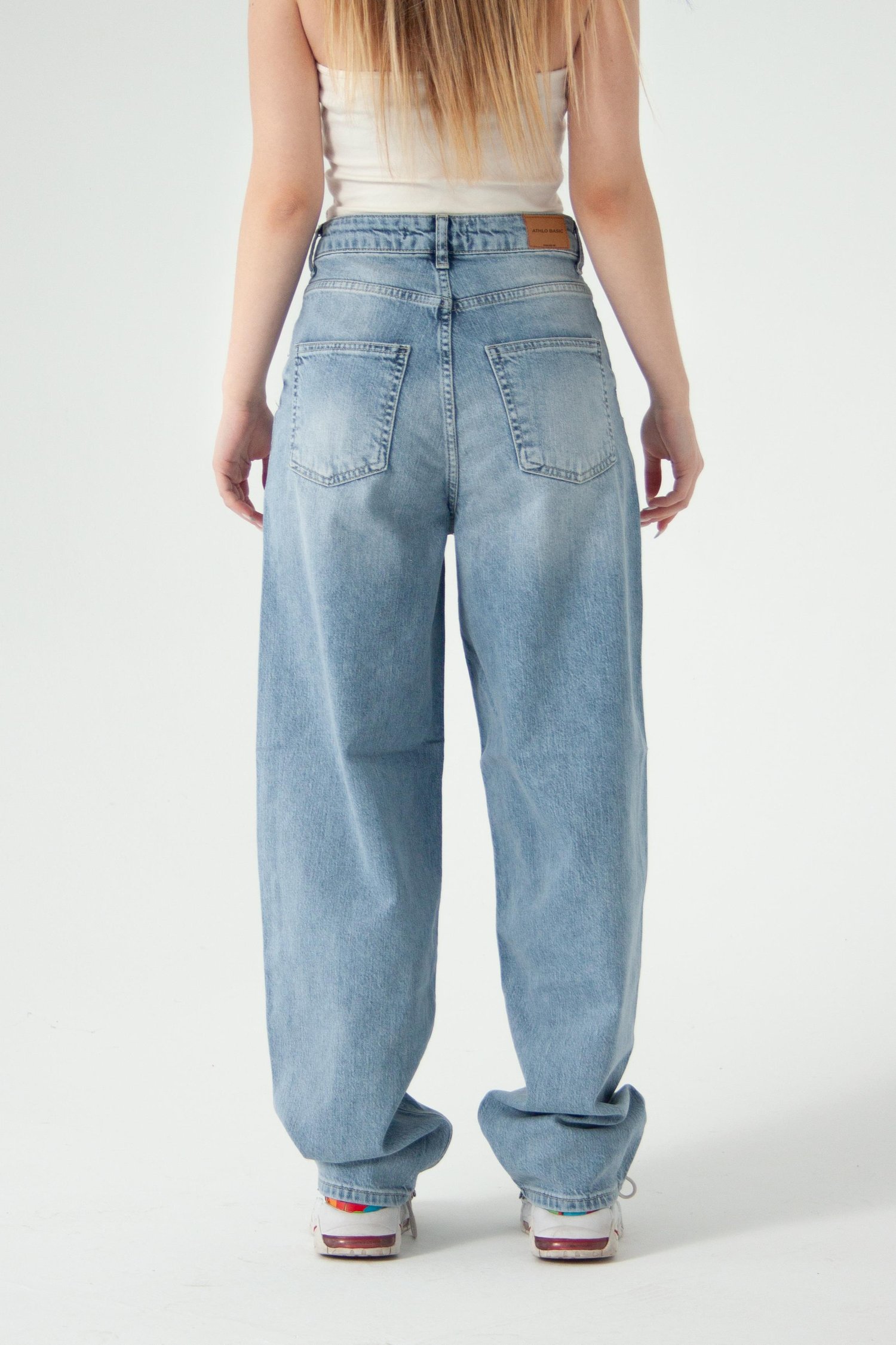Viscon Kumaş Buz Mavi Tint Skater Jean