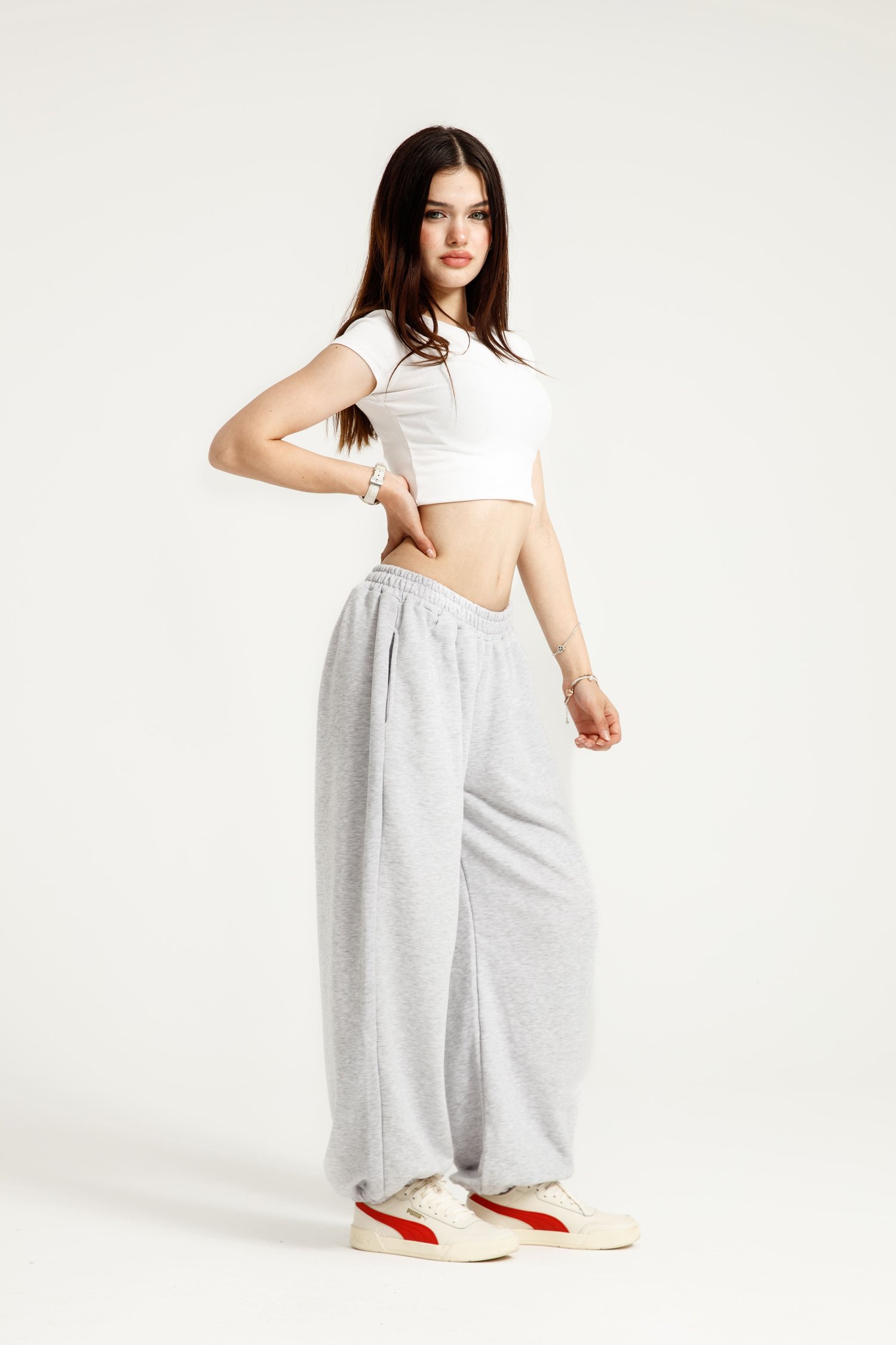 Yazlık Balloon Fit Jogger Eşofman Altı