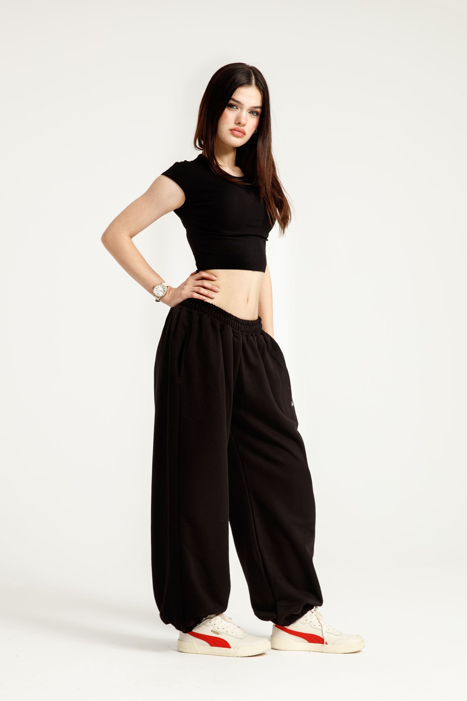 Yazlık Balloon Fit Jogger Eşofman Altı