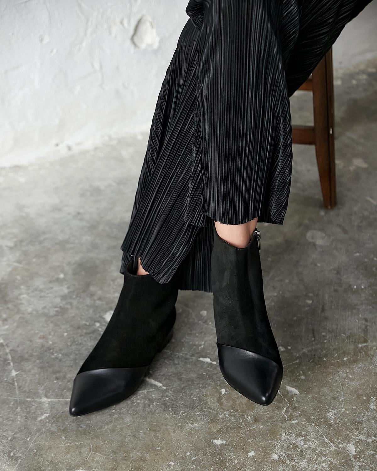 DUSCO SİYAH SÜET BOT