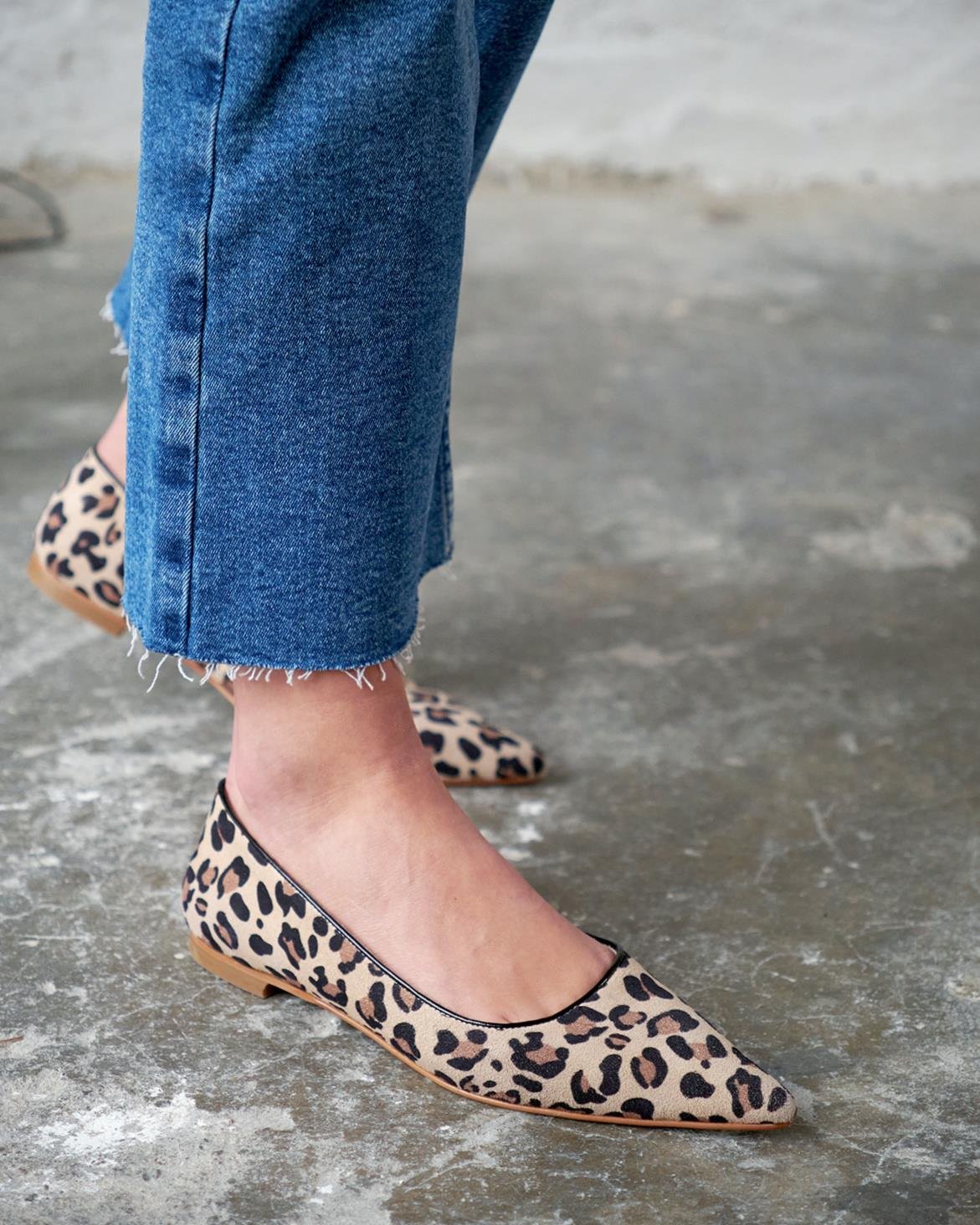 FAVORE LEOPAR SÜET BABET