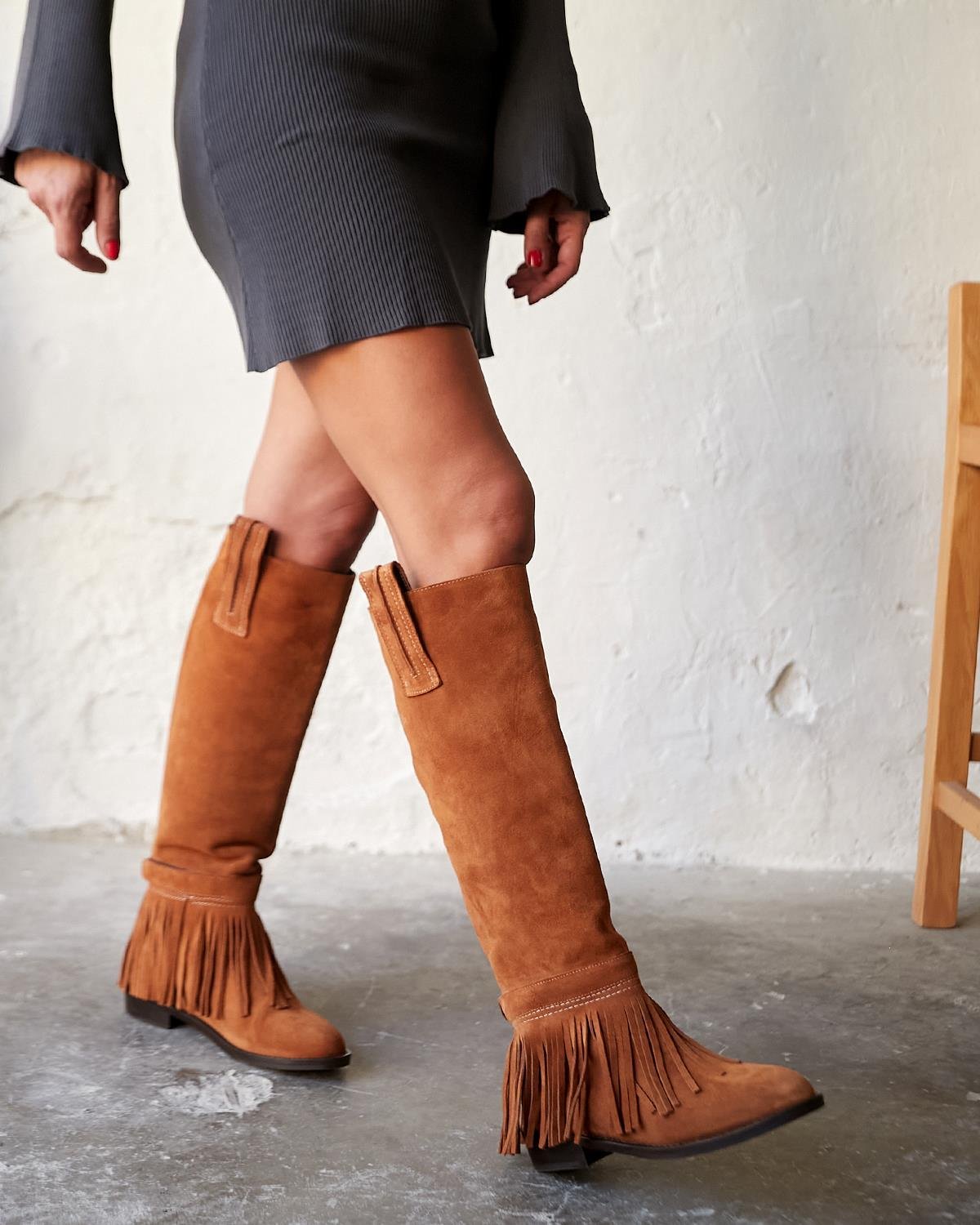 OAK TABA SÜET ÇİZME