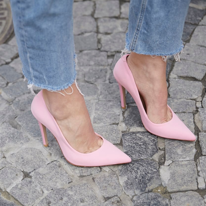 PEMBE STİLETTO