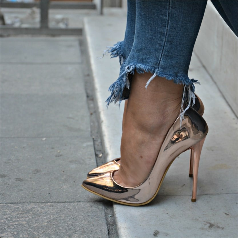 SHİNE BRONZ STİLETTO