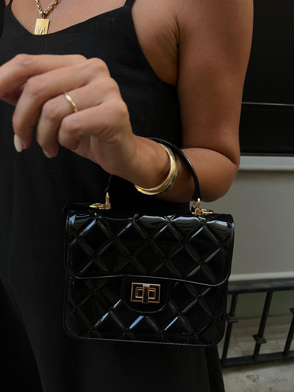 SİYAH RUGAN EL ÇANTASI 26397