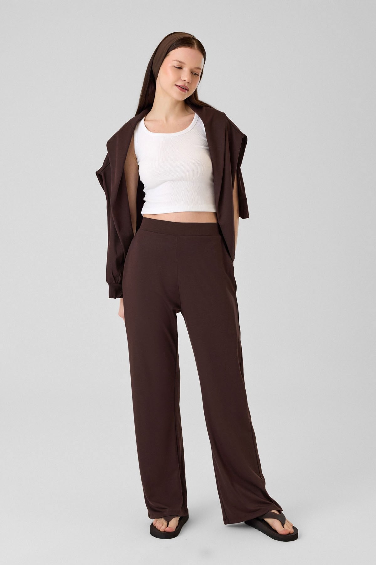 Como Pantolon Kahve
