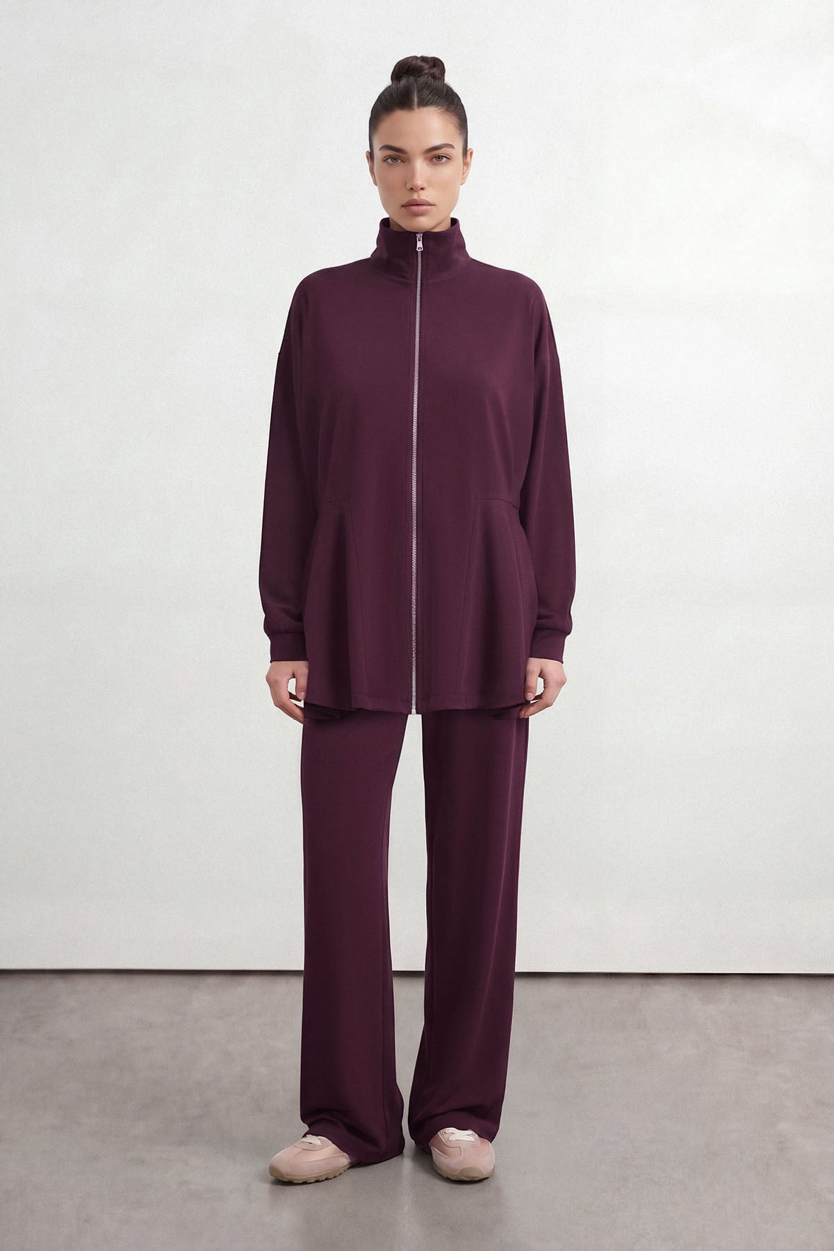 Moonlight Top Bordo
